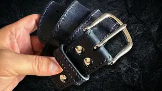 Create a Premium Leather Belt with Sedgwick English Bridle | Simple DIY Guide