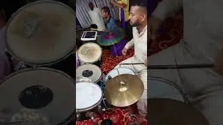 Balochi program song drummer Sabir Baloch A M music 🎶
