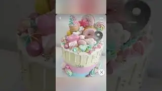 Most Demanding Customizable Cake/ Ice-cream Donut Candy Lollipop & Marshmallow Cake #shorts #viral