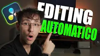 EDITING AUTOMATICO SU DAVINCI RESOLVE! (AI TOOLS)