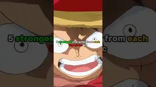 5 Strongest Characters in Dressrosa Arc 👑🔥  #onepiece #animepowerlevels #fyp