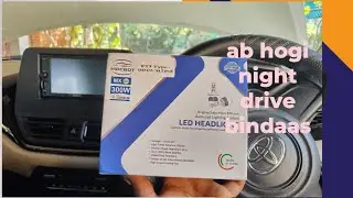 Macbot 300watt led headlight bulb for glanza baleno swift and grand vitara type-HIR2/9012