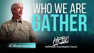 Why We Gather: The Heart of Christian Community (Hebrews 10:19-25)