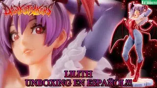 FIGURA DARKSTALKER LILITH 🦇 | Unboxing en Espa&ntilde;ol!!! (KOTOBUKIYA BISHOUJO SERIES)