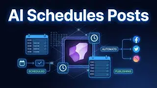 How to Auto-Schedule Social Media Posts Using AI (Step-by-Step)