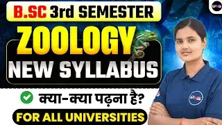 BSc 3rd Semester Zoology Syllabus 2025-26 | B.Sc 3rd Semester Zoology | MGKVP, DDU, MSDU, VBSPU,UPC