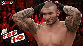 WWE 2K17 - TOP 10 OMG Moments Swapping! Reigns, Orton, Cena, Styles & More (PS4/XBOX ONE)