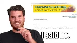 Why I rejected UCLA for mechanical engineering