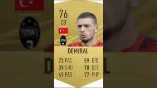 Merih Demiral fifa evolution