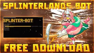 SplinterLand BOT - How To Set Up - And FARM DEC Everyday. (For Busy People Only) 24.05.2023