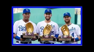 Royals lf alex gordon wins his 5th career gold glo...
