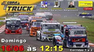 🔴 COPA TRUCK | Corridas 1 e 2 | 4ª Etapa 2024 | Potenza (MG) | Ao Vivo