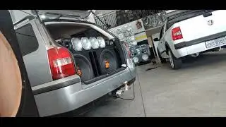 Alto Falante Triton  SB 1200 & Modulos Taramps HD 5000