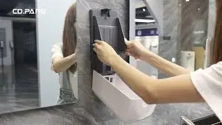 🤖 CHUANGDIAN Smart Wall-Mounted Tissue Dispenser: The Hands-Free Hero Your Space Deserves