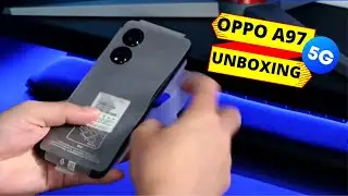 OPPO A97 5G Black Unboxing 💥 ||  A97 5G Hands on Review || Price in india