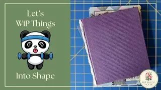 The Purple Journal, Part 1: Let's Take Stock☑️ #craftwithme #junkjournal #wip