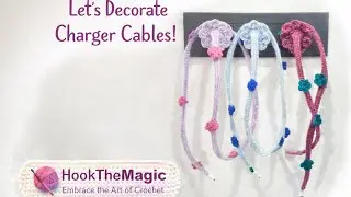 Crochet Charger Cable Cover 🧶 | Easy & Beginner Friendly #chargerhack #crochethack #crochetviral 
