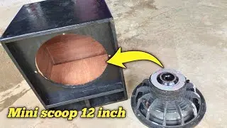 Box speaker 12 inch super bass || Box speaker mini scoop 12 inch singel rumahan