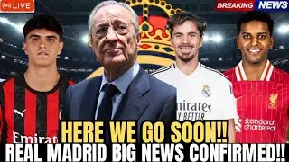 🚨MASSIVE NEWS!! REAL MADRID TRANSFER NEWS CONFIRMED!! RODRYGO AND Davide Bartesaghi & VITNHA DEAL ✅