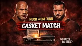 The Rock vs CM Punk CASKET MATCH | WWE 2K25 #therock  #cmpunk  #casketmatch  #wwe2k25  #wwe