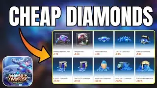 The cheapest way to buy Diamonds in Mobile Legends : bang bang
