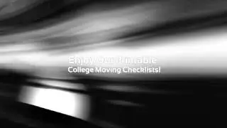 College Moving Checklist | This College Moving Checklist Compiled by MovingChecklist.Org
