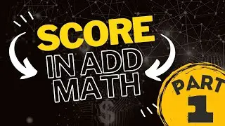 HOW TO SCORE in ADD MATH!! (pt.1) || FORM 4 || Chapter 10: Index Numbers