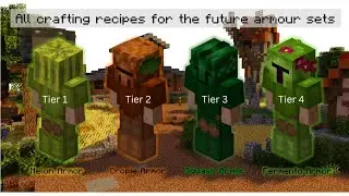 Farming crops to get full Cropie armor... 