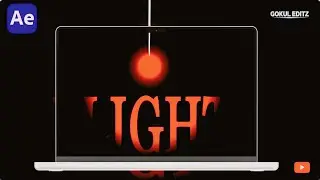 Light Bulb Pendulum Animation in After Effects | After Effect Tutorial