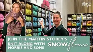 Join the Martin Storey's Knitalong Snowflower with Morris and Sons