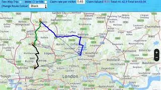 Route Planner With Multiple Trips and Waypoints