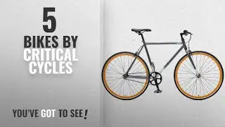 Top 10 Critical Cycles Bikes [2018]: Critical Cycles Harper Single-Speed Fixed Gear Urban Commuter