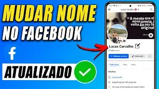 COMO MUDAR O NOME NO FACEBOOK