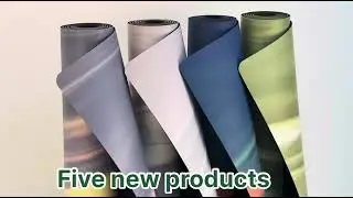 Eco-friendly natural rubber base, color-block PU top&mdash;your perfect yoga partner