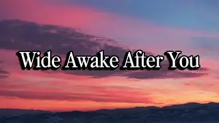 Wide Awake After You, Lyrics