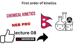 First Order of Kinetics and Half Life | Chemical Kinetics | Class 12 Chemistry | Neb Pro
