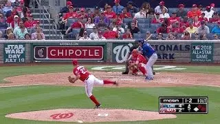 CHC@WSH: Casual strike-three call causes confusion