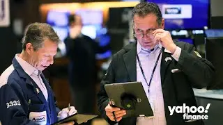 Major stock indices fall ahead of Fed Chair Powell's speech