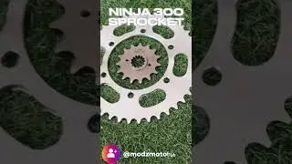 ninja 300 SPROCKET #shorts #shortsvideo viral #trending