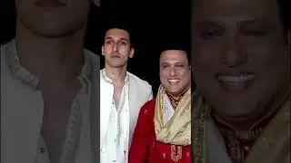 Govinda's son Yashvardhan is cultured #shortsvideo
