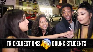 TRICK QUESTIONS WITH DRUNK STUDENTS PART 6!!