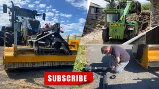 fitting topper on the front linkage of t7190, electric fencer problems. Episode 169
