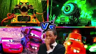 SCHOOL BUS MONSTER 🆚 MACQUEEN | COFFIN DANCE
