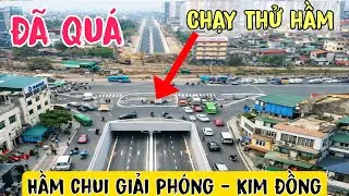 Chạy Xe Qua Hầm Chui Kim Đồng Giải Phóng Từ Đầu Đến Cuối Và Cảm Giác Khó Tả