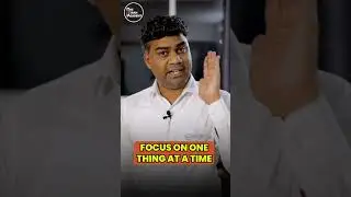 Focus On One Thing At a Time | #shorts #kiransir #kiranacademy