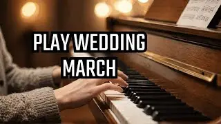 How to play Wedding March on piano - easy tutorial