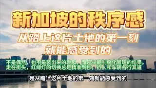 新加坡的秩序感，是从踏上这片土地的第一刻就能感受到的，不是偶然，也不是装出来的表象，而是长期制度化管理的结果。走在街头，红绿灯的切换总是精准到秒，行人和车辆各行其道
