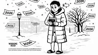🪫 work lofi | 오늘 할일 : 새해 첫 일정은 도서관 출근 📖 | jazz lofi, focus music