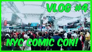 Comic Con in NYC! | Vlog: 4 | Featuring: HappyPhilosopher and Rick Lozano