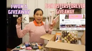 I Won A Giveaway From S&H Sisters Forever  Unboxing Package  Filipina Married To American Our Life I